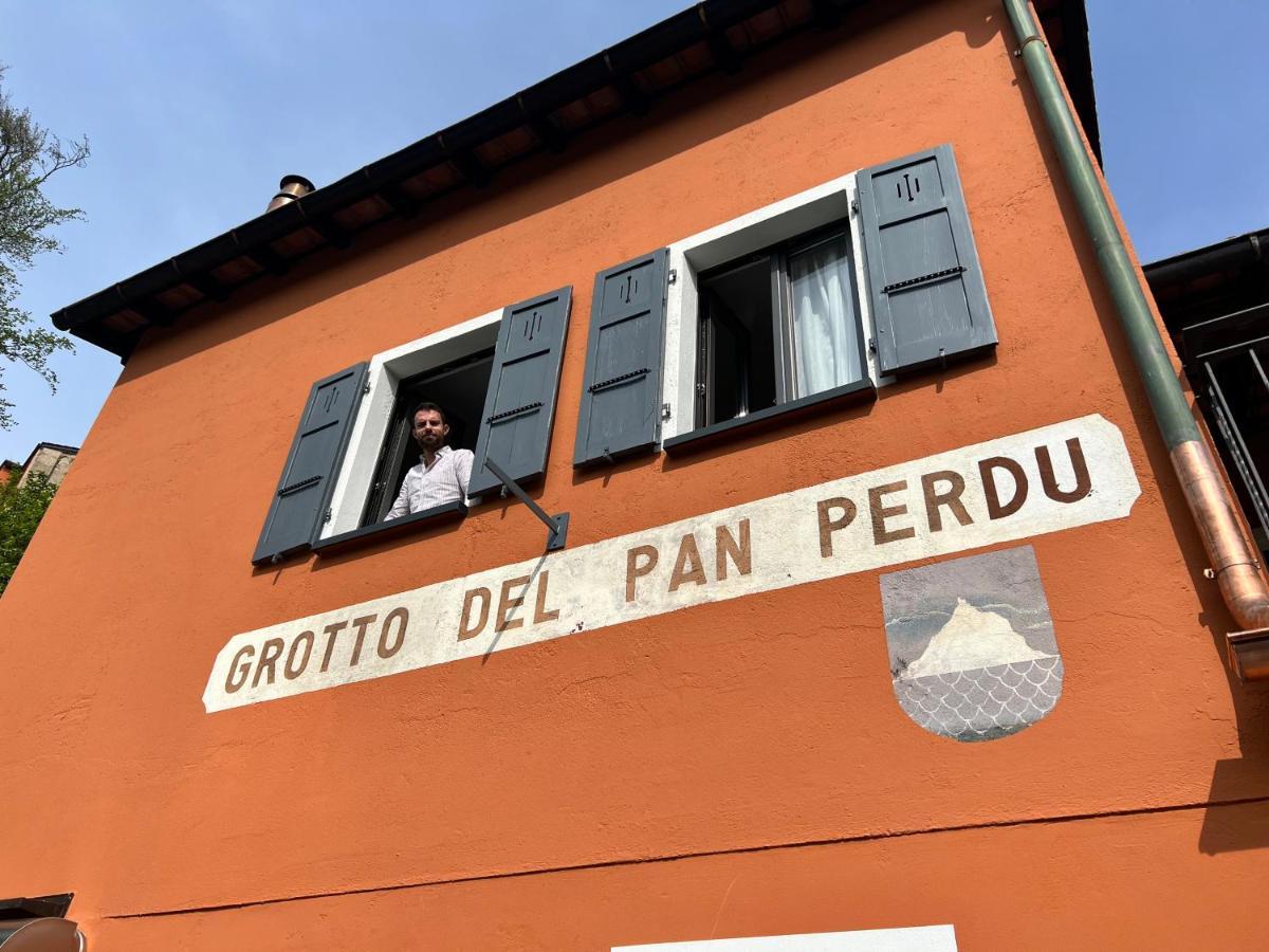 Bed and Breakfast Grotto Del Pan Perdue Lugano Esterno foto